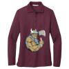 Women's Silk Touch Long Sleeve Polo Women's Silk Touch Long Sleeve Polo Thumbnail