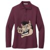 Women's Silk Touch Long Sleeve Polo Women's Silk Touch Long Sleeve Polo Thumbnail