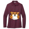 Women's Silk Touch Long Sleeve Polo Thumbnail