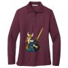 Women's Silk Touch Long Sleeve Polo Women's Silk Touch Long Sleeve Polo Thumbnail