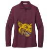 Women's Silk Touch Long Sleeve Polo Women's Silk Touch Long Sleeve Polo Thumbnail