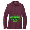 Women's Silk Touch Long Sleeve Polo Women's Silk Touch Long Sleeve Polo Thumbnail