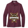 Women's Silk Touch Long Sleeve Polo Women's Silk Touch Long Sleeve Polo Thumbnail