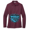 Women's Silk Touch Long Sleeve Polo Women's Silk Touch Long Sleeve Polo Thumbnail