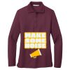 Women's Silk Touch Long Sleeve Polo Women's Silk Touch Long Sleeve Polo Thumbnail