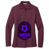 Women's Silk Touch Long Sleeve Polo Women's Silk Touch Long Sleeve Polo Thumbnail