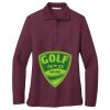 Women's Silk Touch Long Sleeve Polo Women's Silk Touch Long Sleeve Polo Thumbnail