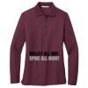 Women's Silk Touch Long Sleeve Polo Women's Silk Touch Long Sleeve Polo Thumbnail