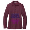 Women's Silk Touch Long Sleeve Polo Women's Silk Touch Long Sleeve Polo Thumbnail