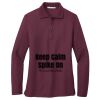 Women's Silk Touch Long Sleeve Polo Women's Silk Touch Long Sleeve Polo Thumbnail