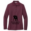 Women's Silk Touch Long Sleeve Polo Women's Silk Touch Long Sleeve Polo Thumbnail