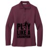 Women's Silk Touch Long Sleeve Polo Women's Silk Touch Long Sleeve Polo Thumbnail