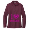 Women's Silk Touch Long Sleeve Polo Women's Silk Touch Long Sleeve Polo Thumbnail