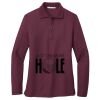 Women's Silk Touch Long Sleeve Polo Women's Silk Touch Long Sleeve Polo Thumbnail