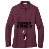 Women's Silk Touch Long Sleeve Polo Women's Silk Touch Long Sleeve Polo Thumbnail