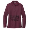 Women's Silk Touch Long Sleeve Polo Women's Silk Touch Long Sleeve Polo Thumbnail