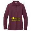 Women's Silk Touch Long Sleeve Polo Women's Silk Touch Long Sleeve Polo Thumbnail