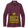 Women's Silk Touch Long Sleeve Polo Women's Silk Touch Long Sleeve Polo Thumbnail