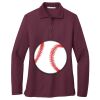 Women's Silk Touch Long Sleeve Polo Women's Silk Touch Long Sleeve Polo Thumbnail
