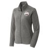 Women's Heather Microfleece Full Zip Jacket Women's Heather Microfleece Full Zip Jacket Thumbnail