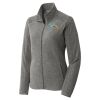 Women's Heather Microfleece Full Zip Jacket Women's Heather Microfleece Full Zip Jacket Thumbnail