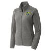 Women's Heather Microfleece Full Zip Jacket Women's Heather Microfleece Full Zip Jacket Thumbnail