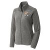 Women's Heather Microfleece Full Zip Jacket Women's Heather Microfleece Full Zip Jacket Thumbnail