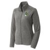 Women's Heather Microfleece Full Zip Jacket Women's Heather Microfleece Full Zip Jacket Thumbnail