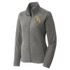 Women's Heather Microfleece Full Zip Jacket Women's Heather Microfleece Full Zip Jacket Thumbnail