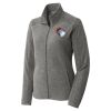 Women's Heather Microfleece Full Zip Jacket Women's Heather Microfleece Full Zip Jacket Thumbnail