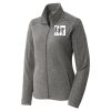 Women's Heather Microfleece Full Zip Jacket Women's Heather Microfleece Full Zip Jacket Thumbnail