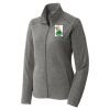 Women's Heather Microfleece Full Zip Jacket Women's Heather Microfleece Full Zip Jacket Thumbnail
