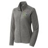 Women's Heather Microfleece Full Zip Jacket Women's Heather Microfleece Full Zip Jacket Thumbnail