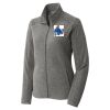 Women's Heather Microfleece Full Zip Jacket Women's Heather Microfleece Full Zip Jacket Thumbnail