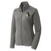 Women's Heather Microfleece Full Zip Jacket Women's Heather Microfleece Full Zip Jacket Thumbnail
