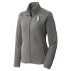 Women's Heather Microfleece Full Zip Jacket Women's Heather Microfleece Full Zip Jacket Thumbnail