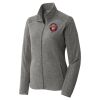 Women's Heather Microfleece Full Zip Jacket Women's Heather Microfleece Full Zip Jacket Thumbnail