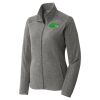 Women's Heather Microfleece Full Zip Jacket Women's Heather Microfleece Full Zip Jacket Thumbnail