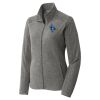 Women's Heather Microfleece Full Zip Jacket Women's Heather Microfleece Full Zip Jacket Thumbnail