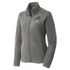 Women's Heather Microfleece Full Zip Jacket Women's Heather Microfleece Full Zip Jacket Thumbnail