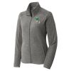 Women's Heather Microfleece Full Zip Jacket Women's Heather Microfleece Full Zip Jacket Thumbnail