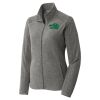 Women's Heather Microfleece Full Zip Jacket Women's Heather Microfleece Full Zip Jacket Thumbnail