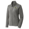 Women's Heather Microfleece Full Zip Jacket Women's Heather Microfleece Full Zip Jacket Thumbnail