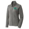 Women's Heather Microfleece Full Zip Jacket Women's Heather Microfleece Full Zip Jacket Thumbnail