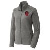 Women's Heather Microfleece Full Zip Jacket Women's Heather Microfleece Full Zip Jacket Thumbnail