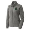 Women's Heather Microfleece Full Zip Jacket Women's Heather Microfleece Full Zip Jacket Thumbnail