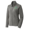 Women's Heather Microfleece Full Zip Jacket Women's Heather Microfleece Full Zip Jacket Thumbnail