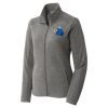 Women's Heather Microfleece Full Zip Jacket Women's Heather Microfleece Full Zip Jacket Thumbnail