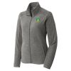 Women's Heather Microfleece Full Zip Jacket Women's Heather Microfleece Full Zip Jacket Thumbnail