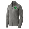 Women's Heather Microfleece Full Zip Jacket Women's Heather Microfleece Full Zip Jacket Thumbnail